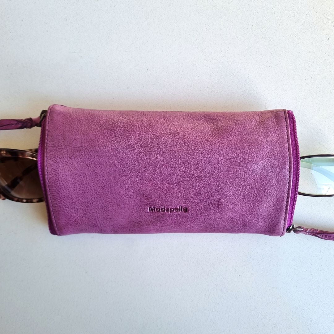 Double-sided Glasses Case Pink