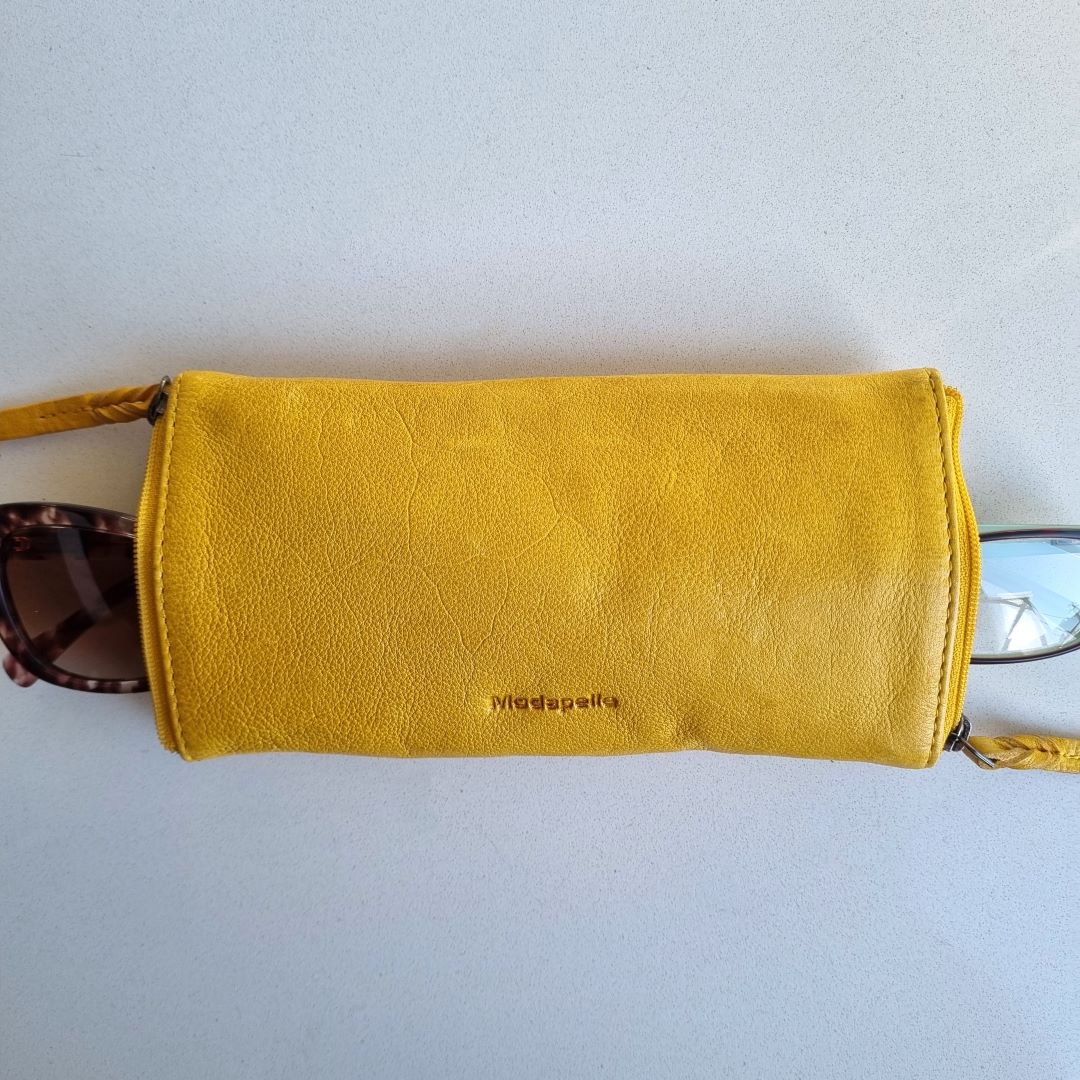 Double-sided Glasses Case Yellow