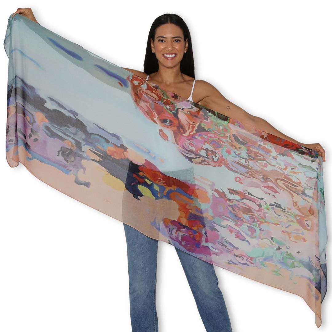 Artists Label Scarf - City of Masquerades