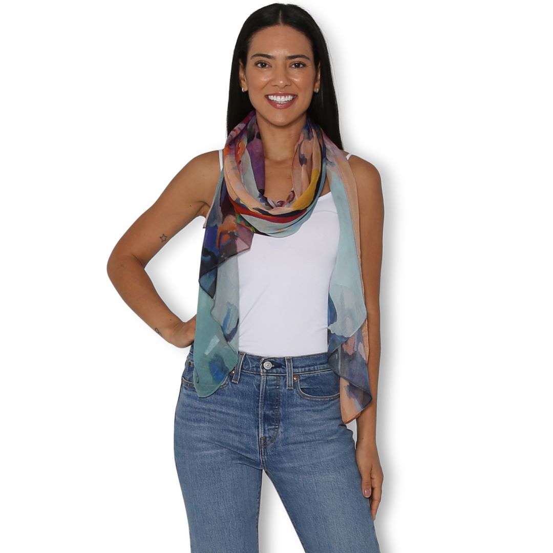 Artists Label Scarf - City of Masquerades