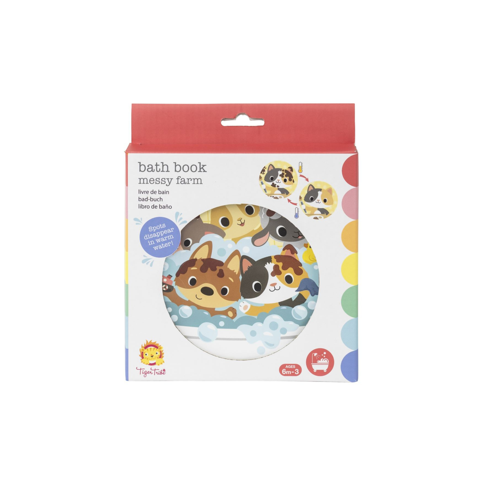 Bath Book - Messy Farm