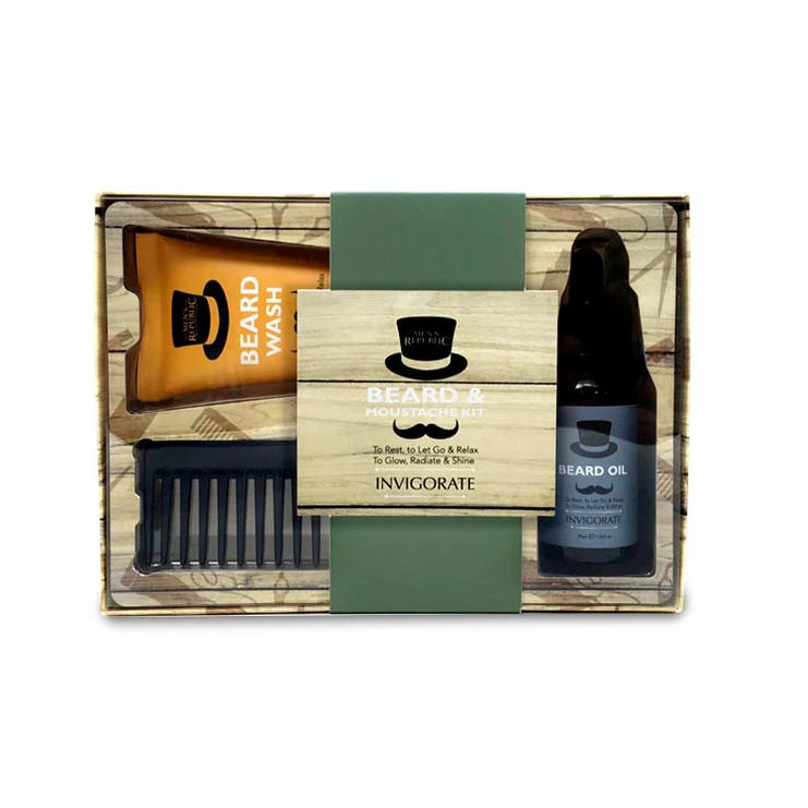 Men's Republic Beard & Moustache Care Kit