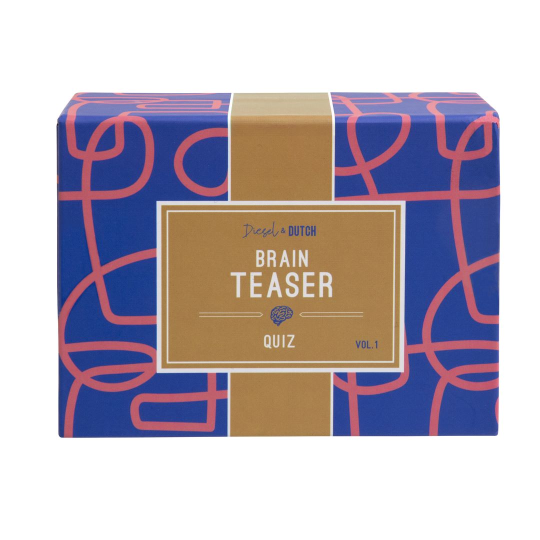 Brain Teaser Trivia Box