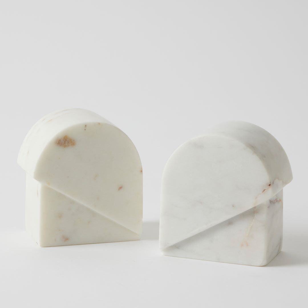 Marble Bookends Set 2
