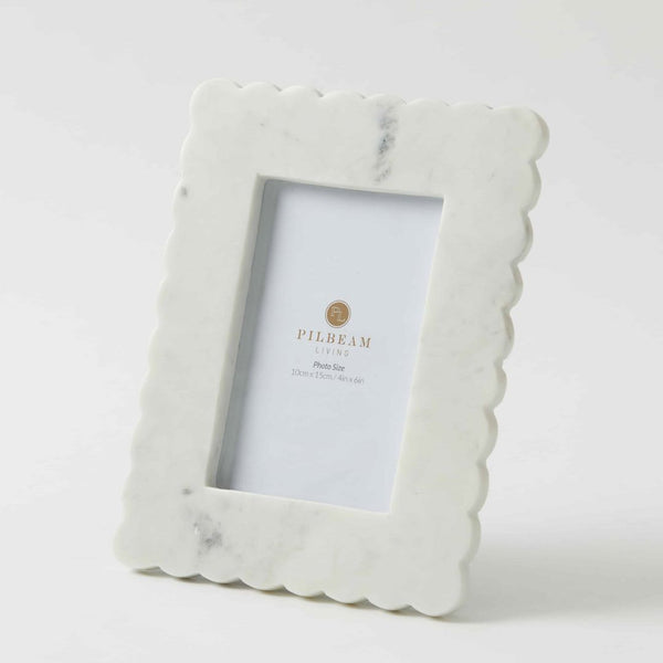 Marble Photo Frame 4 x 6 Vanilla House Coorparoo