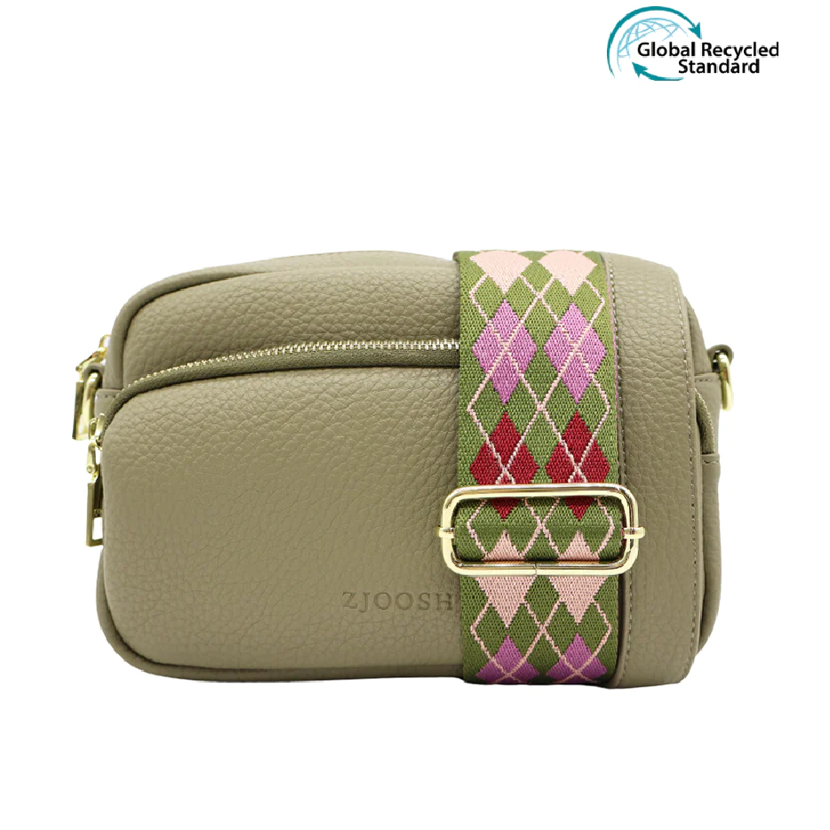 Riley Crossbody Bag - Khaki