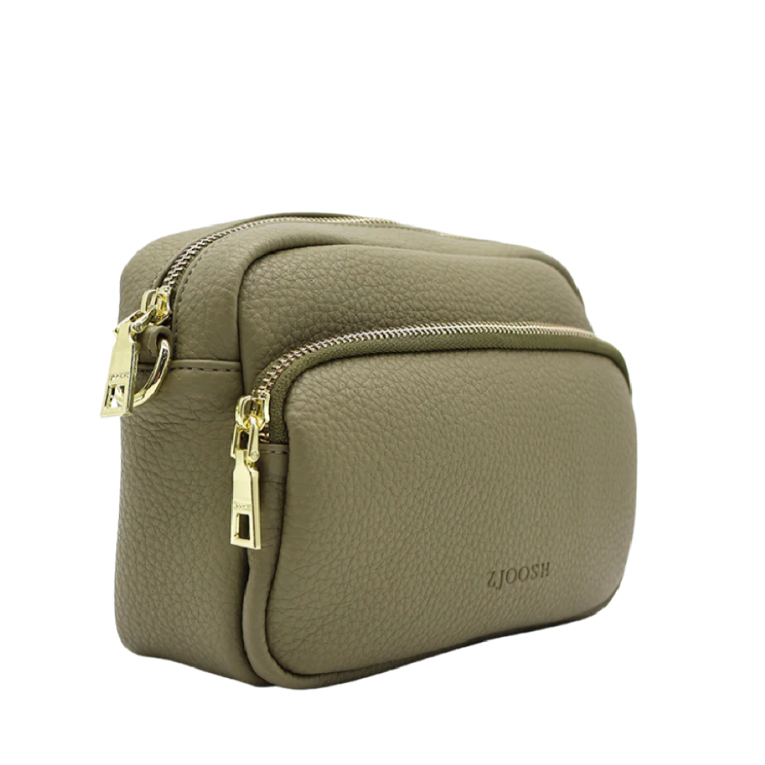 Riley Crossbody Bag - Khaki