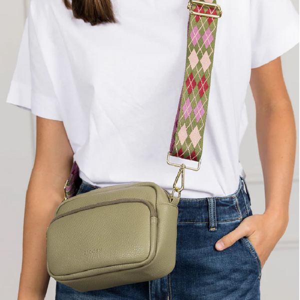 Riley Crossbody Bag | Cheetah Red main image 1