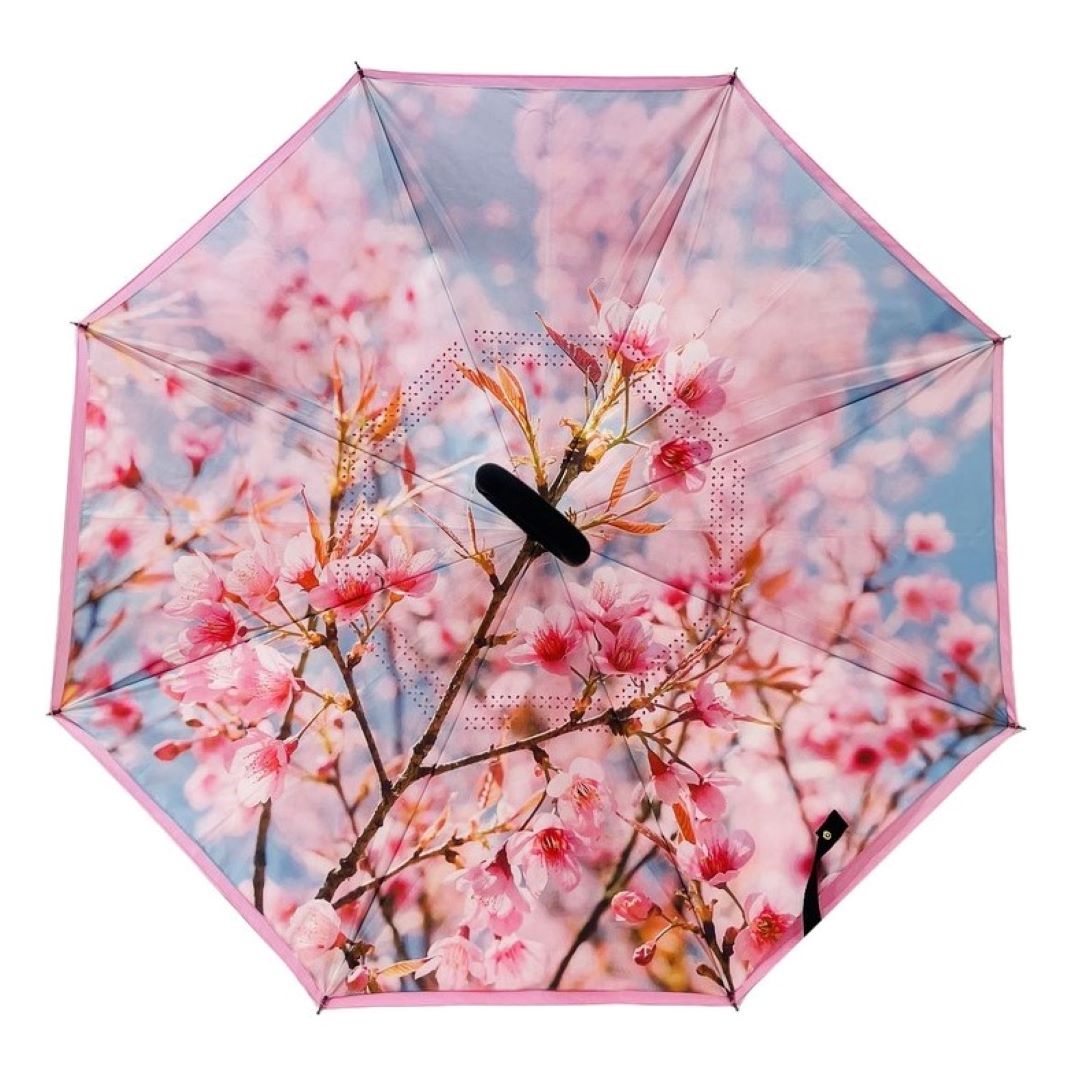 Reverse Umbrella - Sky Blossom