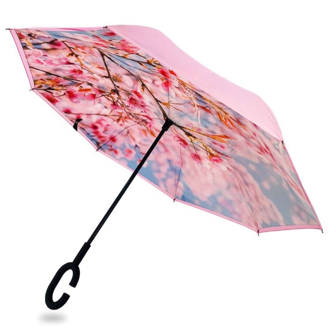 Reverse Umbrella - Sky Blossom