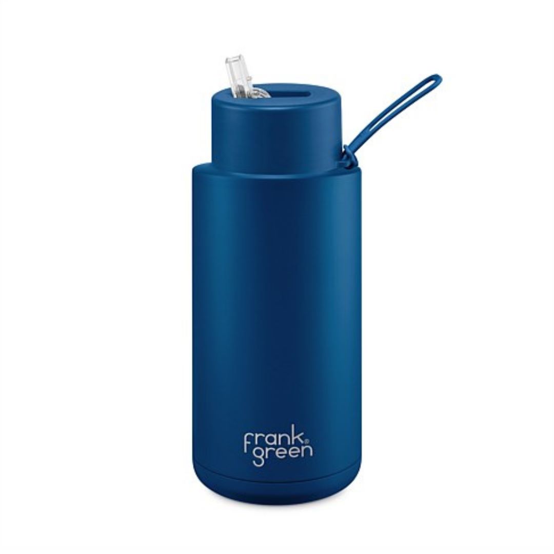 Frank Green Ceramic Bottle Deep Ocean 1L