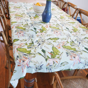 Linen Blend Tablecloth Rectangle - Strelitzia
