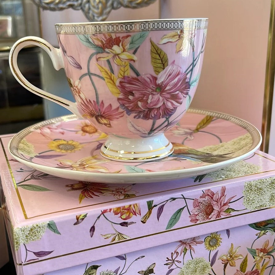 Cup & Saucer - Chintz Primrose