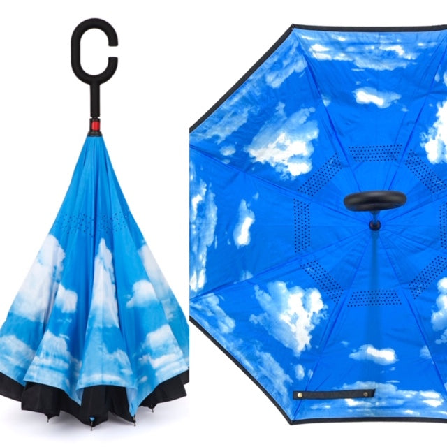 Reverse Umbrella - Day Sky