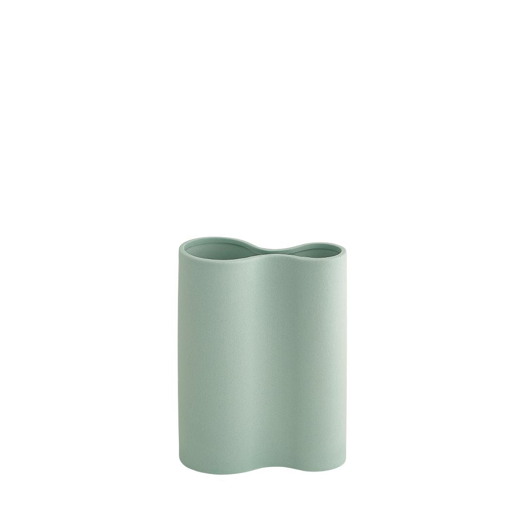 Smooth Infinity Vase Blue Small