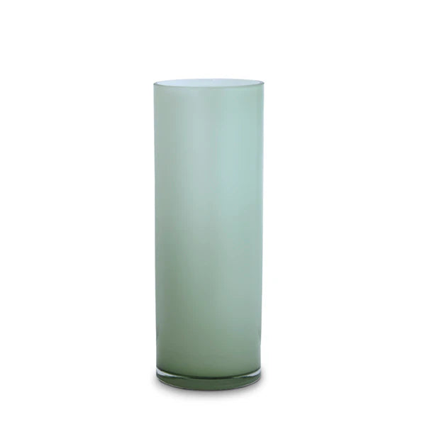 Opal Pillar Vase Sage Large