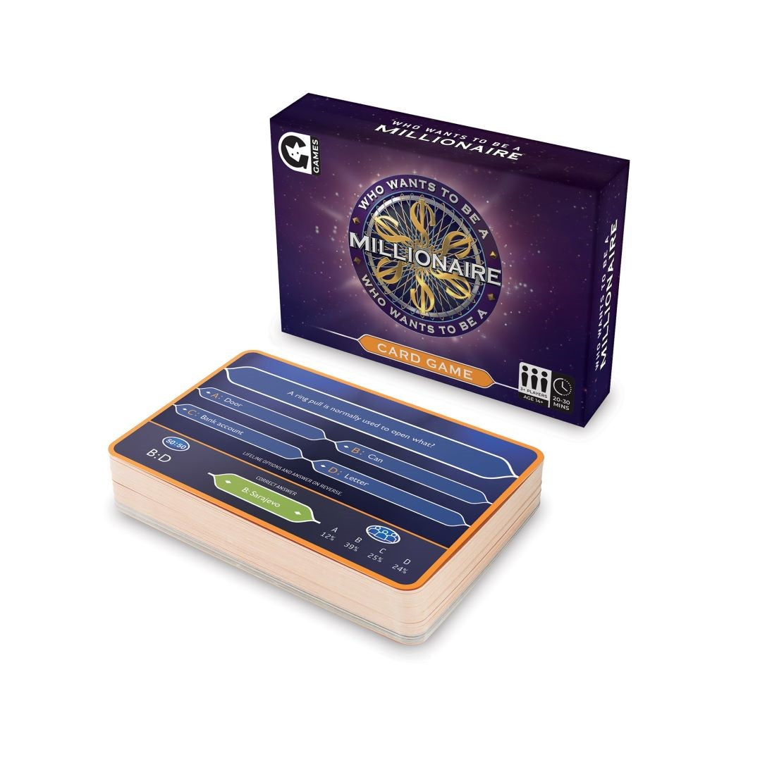 Who Wants to be a Millionaire Card Game