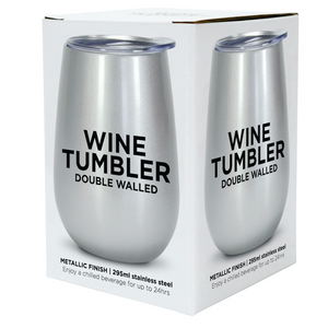 Wine Tumbler - Silver
