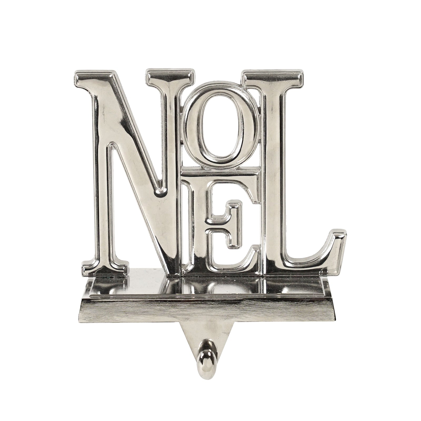 Stocking Holder Silver Noel